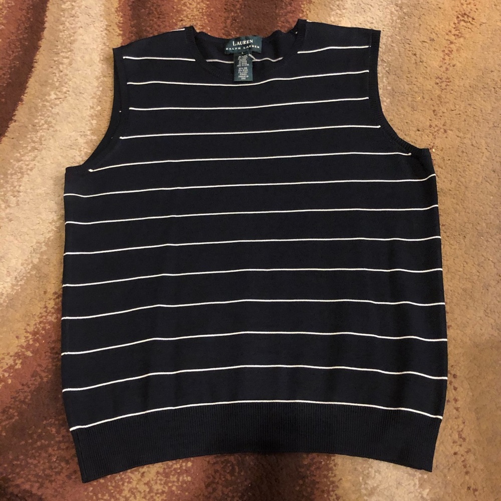 Black and white striped top never worn